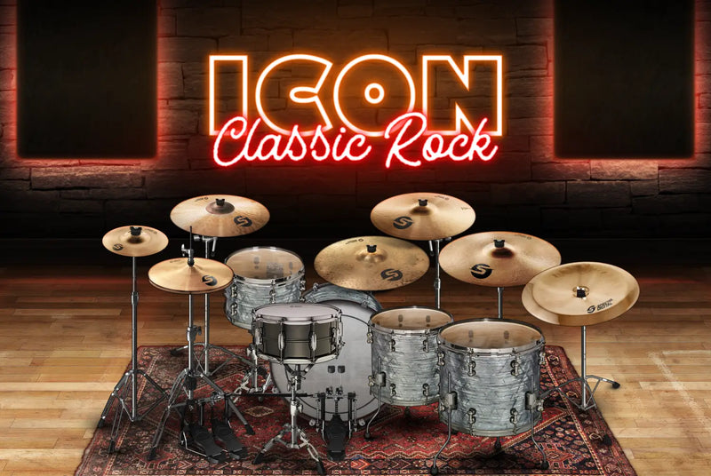 Icon Drums Classic Rock – Mix-Ready, Rock Drums, Made Easy