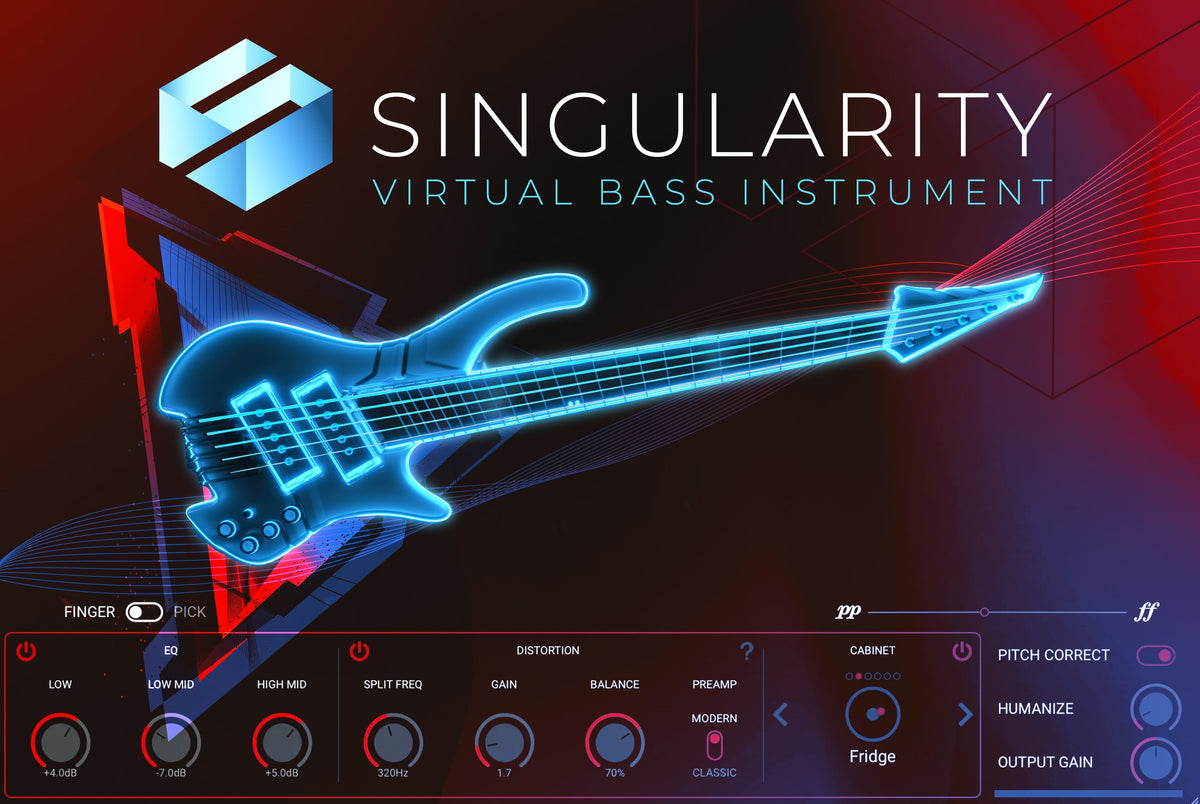 Singularity Virtual Bass – MIDI Bass Redefined