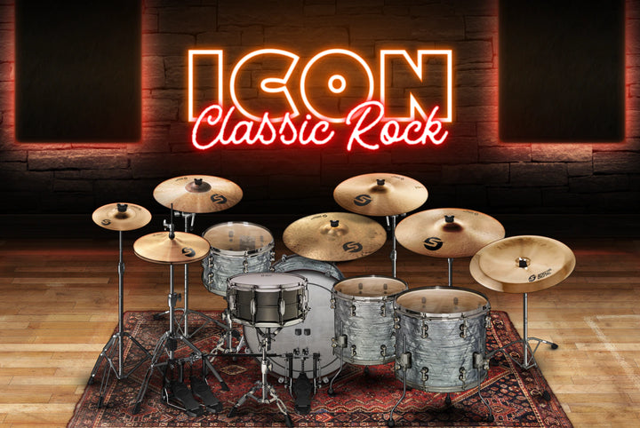Icon Drums Classic Rock drum plugin interface